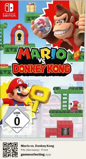 Mario vs. Donkey Kong Nintendo Switch, Germany box front