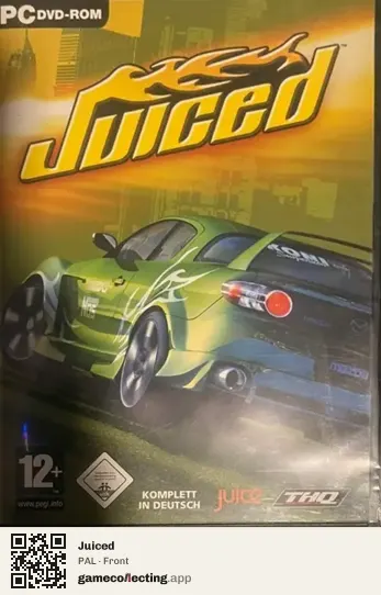 Juiced Computer, PAL box front