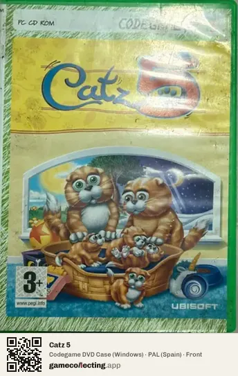 Catz 5 Computer, Spain box front