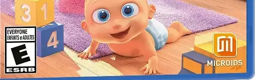 My Universe: My Baby, the ESRB box on its front