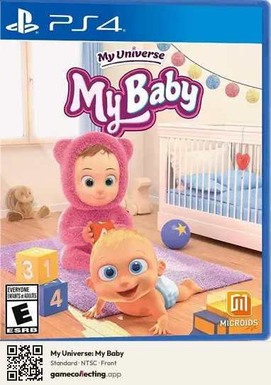 My Universe: My Baby PlayStation 4, NTSC box front