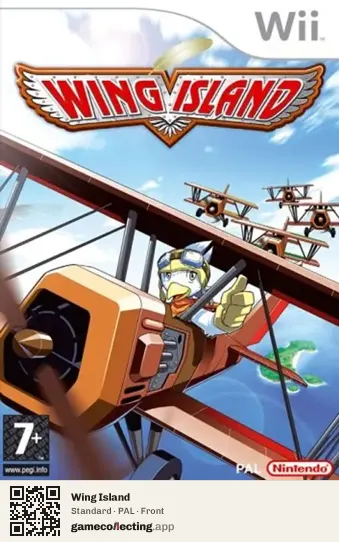 Wing Island Nintendo Wii, PAL box front