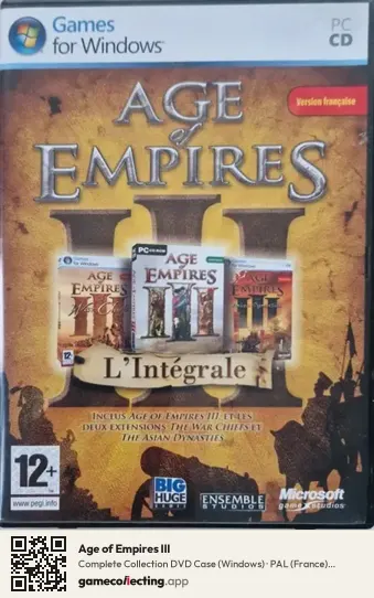 Age of Empires III Computer, France box front