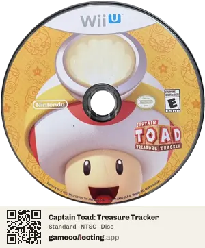 Captain Toad: Treasure Tracker Nintendo Wii U, NTSC disc