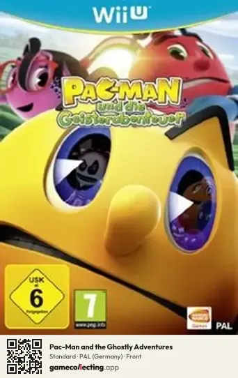 Pac-Man and the Ghostly Adventures Nintendo Wii U, Germany box front