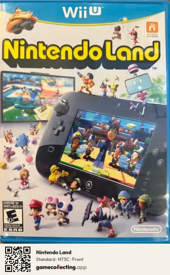 Nintendo Land Nintendo Wii U, NTSC box front