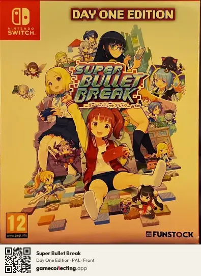 Super Bullet Break Nintendo Switch, PAL box front