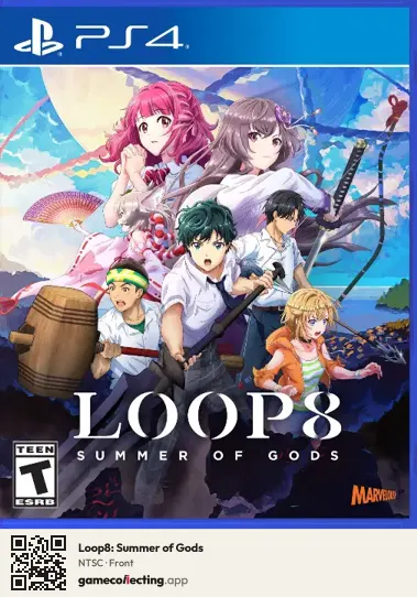 Loop8: Summer of Gods PlayStation 4, NTSC box front