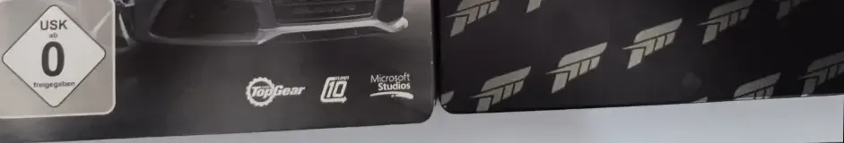 Forza Motorsport 5, the USK square on its front