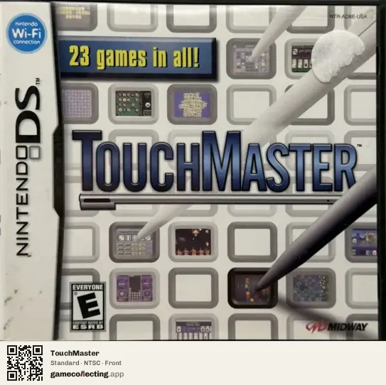TouchMaster Nintendo DS, NTSC box front
