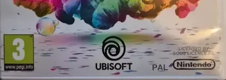 Just Dance 2019, the PEGI square on its front