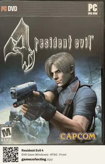 Resident Evil 4 Computer, NTSC box front