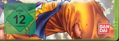 Dragon Ball Z: Ultimate Tenkaichi, the USK square on its front