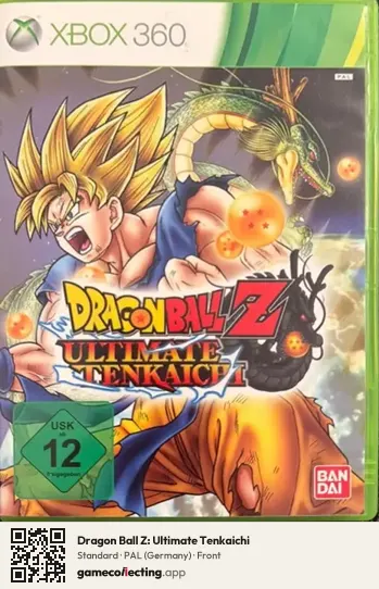 Dragon Ball Z: Ultimate Tenkaichi Xbox 360, Germany box front