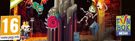 Hellmut: The Badass from Hell, the PEGI square on its front