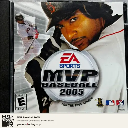 MVP Baseball 2005 Computer, NTSC box front