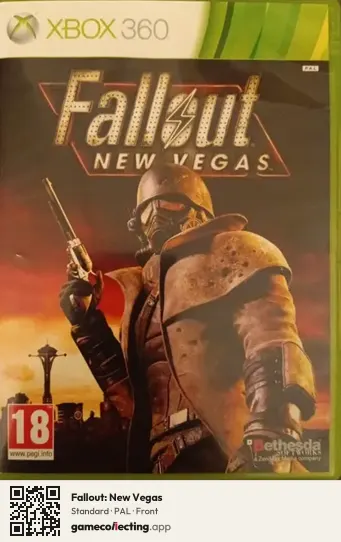 Fallout: New Vegas Xbox 360, PAL box front