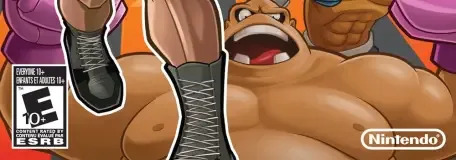 Punch-Out!!, the ESRB box on its front