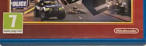 LEGO City Undercover, the PEGI square on its front