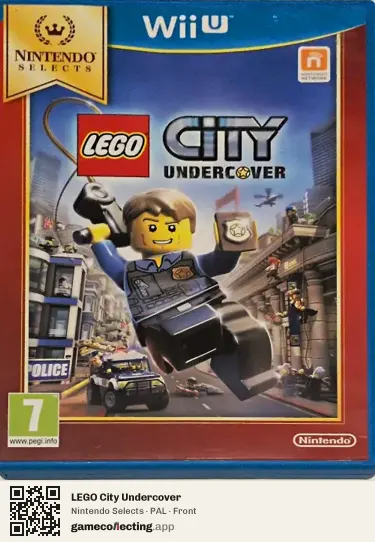LEGO City Undercover Nintendo Wii U, PAL box front