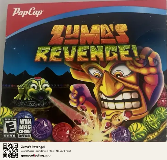Zuma's Revenge! Computer, NTSC box front
