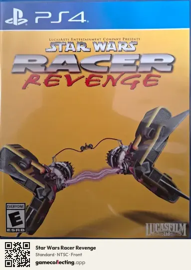 Star Wars Racer Revenge PlayStation 4, NTSC box front