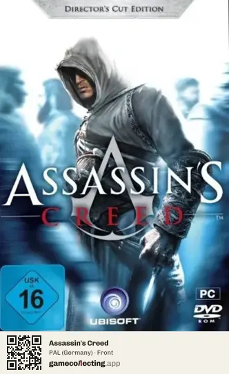 Assassin's Creed Computer, Germany box front