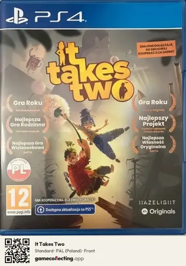 It Takes Two PlayStation 4, Poland box front