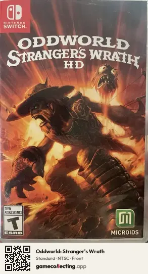 Oddworld: Stranger's Wrath Nintendo Switch, NTSC box front
