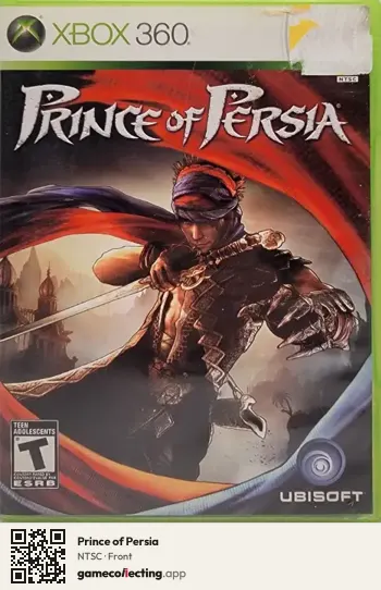 Prince of Persia Xbox 360, NTSC box front