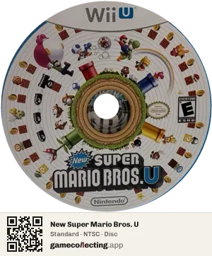 New Super Mario Bros. U Nintendo Wii U, NTSC disc