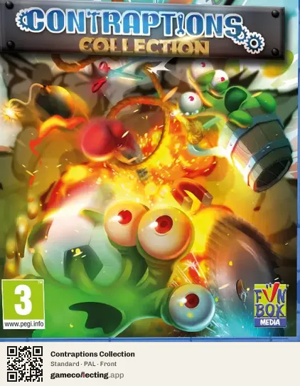 Contraptions Collection PlayStation 5, PAL box front