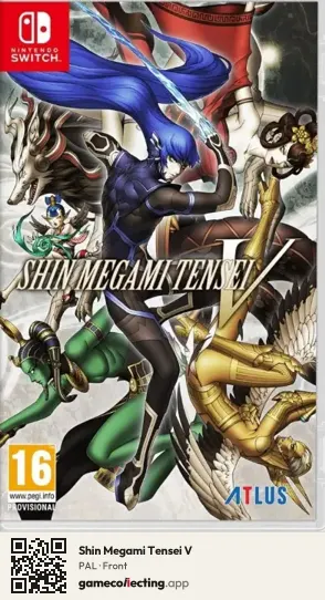 Shin Megami Tensei V Nintendo Switch, PAL box front
