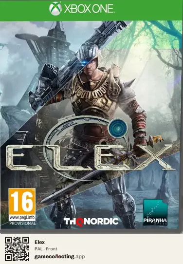 Elex Xbox One, PAL box front