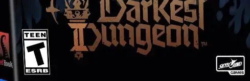 Darkest Dungeon II, the ESRB box on its front