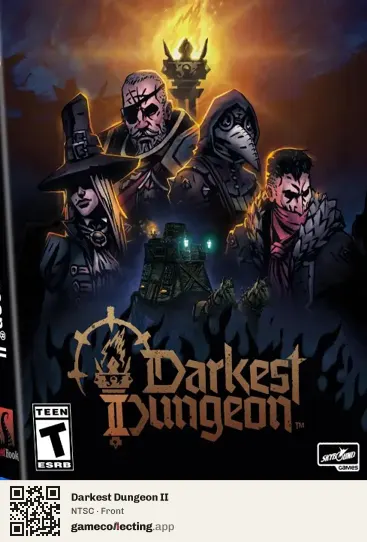 Darkest Dungeon II PlayStation 5, NTSC box front