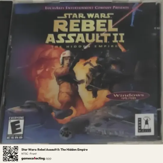 Star Wars: Rebel Assault II: The Hidden Empire Computer, NTSC box front