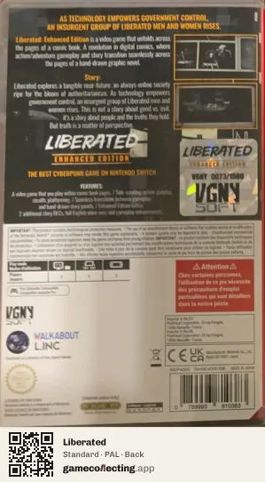 Liberated Nintendo Switch, PAL box back