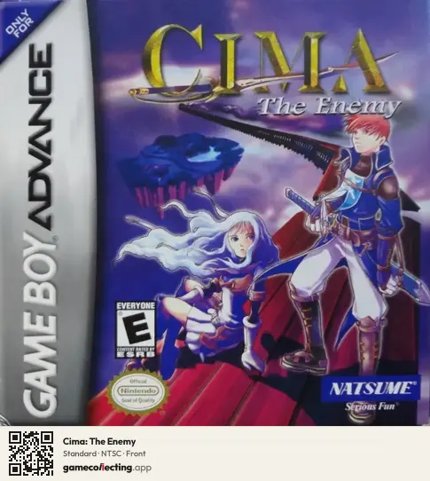 Cima: The Enemy Game Boy Advance, NTSC box front