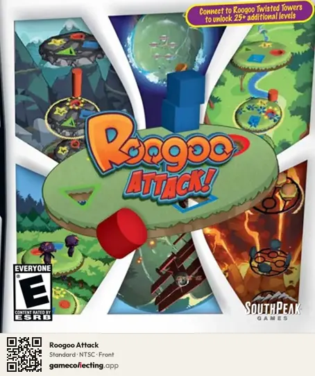 Roogoo Attack Nintendo DS, NTSC box front