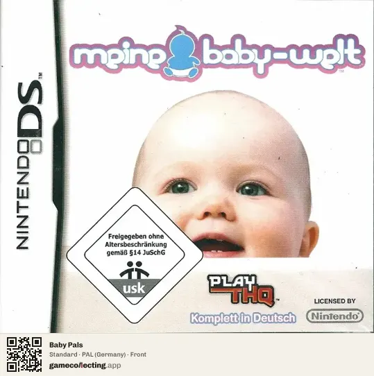 Baby Pals Nintendo DS, Germany box front