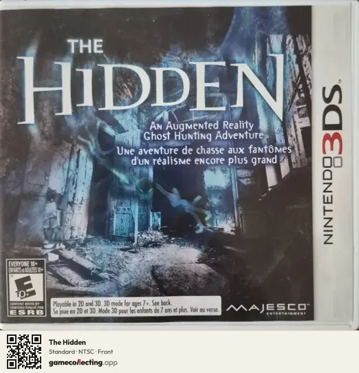 The Hidden Nintendo 3DS, NTSC box front
