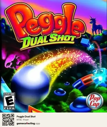 Peggle Dual Shot Nintendo DS, NTSC box front