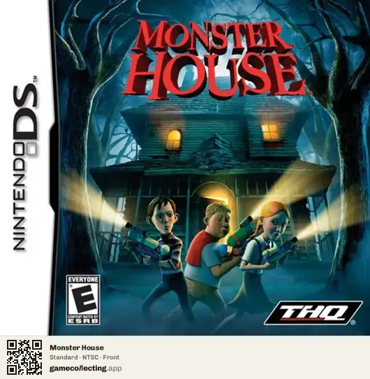 Monster House Nintendo DS, NTSC box front