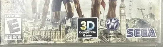 London 2012, the ESRB box on its front