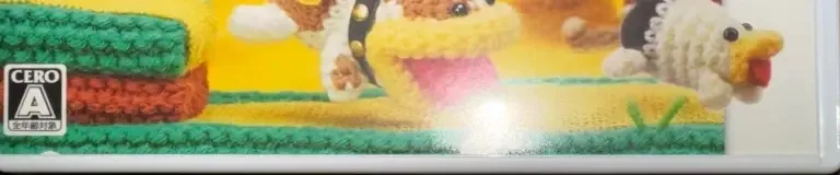 Poochy & Yoshi's Woolly World, the CERO letter on its front