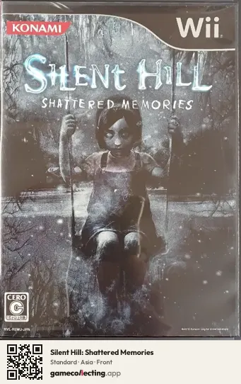 Silent Hill: Shattered Memories Nintendo Wii, Asia box front