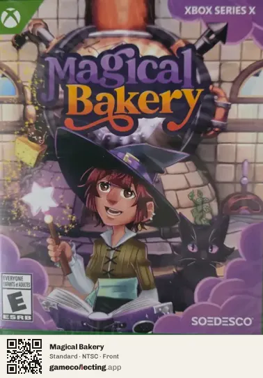 Magical Bakery Xbox Series X, NTSC box front