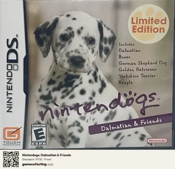 Nintendogs: Dalmatian & Friends Nintendo DS, NTSC box front