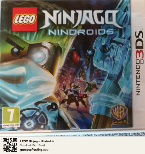 LEGO Ninjago: Nindroids Nintendo 3DS, PAL box front